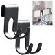 thumbnail image 2 of 4-pack Shaving Rack Hooks, Aluminum Shower Shelf for Razor, Drill-Free Towel Hook, Self-Adhesive Hooks for Bathroom and Kitchen, 2 of 4