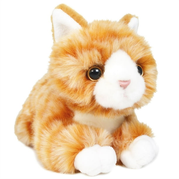 Orville the Orange Tabby Cat | 8 Inch Stuffed Animal Plush | By Tiger