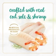 Purina Fancy Feast Cod, Sole and Shrimp Feast Classic Grain Free Wet Cat Food Pate, 3 oz.