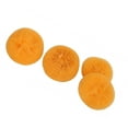 thumbnail image 4 of Uxcell Orange Plastic Wire Round Ball Bowl Dish Washing Scrubber 4pcs Yellow, 4 of 5