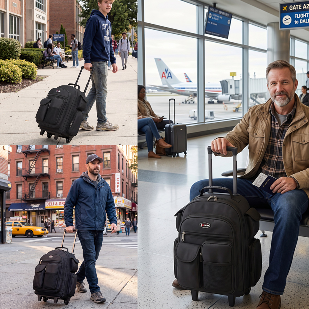 New York Xpress 20" Rolling Backpack photo 7