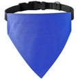 thumbnail image 1 of Adjustable Pet Triangle Towel - Soft Solid Color Neck Scarf for Puppies and Dogs, 1 of 8