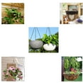 LEKODE Hanging Baskets Chains 3 Hanging Chains Flower Pot Hanger Replacement Plant Hangers For