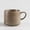 Gray, variant on 12oz Japanese Style Reactive Glaze Stoneware Coffee Mug, Lead-Free Ceramic Tea Cup with Handle, Microwave & Dishwasher Safe