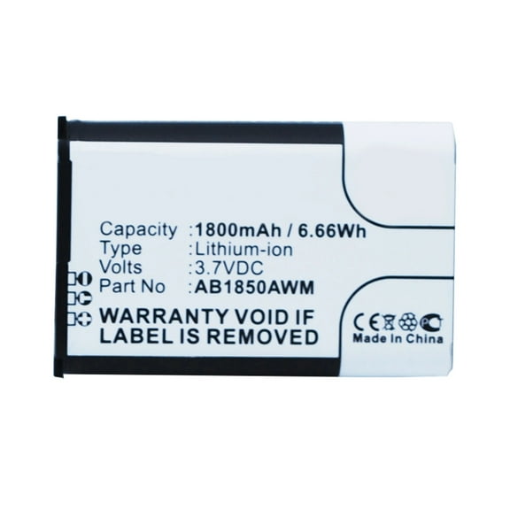 Batteries N Accessories BNA-WB-L3541 Cell Phone Battery - Li-Ion, 3.7V, 1800 mAh, Ultra High Capacity Battery - Replacement for Philips AB1850AWM Battery