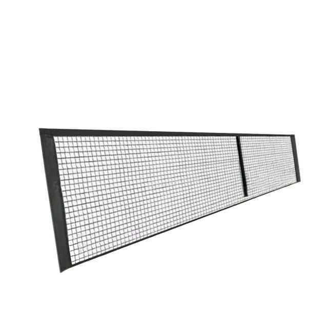 DYNWAVECA Filet de Pickleball de Remplacement Filet d'Entraînement Équipement de Terrain de Pickleball Robuste Portable Professionnel pour Activités Intérieures Extérieures Noir