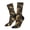2 Black-2, variant on Squirrel Gathering Nuts Crew Socks for Men & Women, Breathable Casual Athletic Ankle Socks