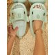 thumbnail image 2 of Cartoon Shark Design Thick Bottom One Word Slippers, Couple Sandals, Anti-Slip Bathroom Slippers For Women, 2 of 4