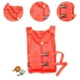 thumbnail image 6 of QccHieUs Life Jacket Paddle Vest for Adults Lightweight Adjustable Foldable Life Vest for Red, 6 of 9