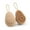Brown, variant on Costeam Avocado Body Scrub Brush Gentle Bristles Exfoliating Tool for Smooth and Soft Skin
