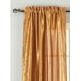 thumbnail image 2 of Gingery Gold Rod Pocket Textured Curtain / Drape / Panel - 84" - Piece, 2 of 3