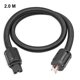 thumbnail image 1 of Cable de alimentación de audio Hi-Fi Jixopn Hi-End 4Square de EE. UU., calibre 12 AWG, enchufe estadounidense (2 metros), 1 of 8