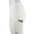 thumbnail image 4 of A2Y Women's High Waist Super Soft Cotton Full Length Leggings Bone 1XL, 4 of 6