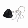 thumbnail image 2 of Chic Love Bowknot Keychain Portable Resin Key Accessory Bag Pendant Versatile Charm Keyring for Bags and Purses, 2 of 7