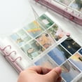 thumbnail image 5 of Estuche para álbum de fotos Organizador de fotos para el hogar Libro Páginas transparentes Fotos Bolsillos Titular Carpeta de almacenamiento Almacenamiento y organización del hogar 3in con clip rosa Toystoory HA074034-01, 5 of 5