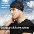 thumbnail image 3 of ZOUYUE Mens Running Headband,5Pack, 3 of 7