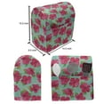 thumbnail image 4 of Hawaiian Stand Mixer Cover, Botanical Garden Pattern with Pink Hibiscus Blossoms Aloha Nature, Kitchen Appliance Organizer Bag Cover with Pockets, 5 Quarts, Magenta Seafoam, by Ambesonne, 4 of 4