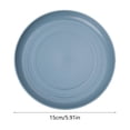 thumbnail image 3 of Whisker Fatigue Dog Bowl, Shallow Dog Food Dish, Wide Dog Wet Feeding Bowls, Pet Plates for Kittens and Short Legged Dog _ Blue, 3 of 6
