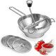 thumbnail image 4 of Stainless Steel Food Mixer Vegetable And Fruit Baby Food Vegetable And Fruit Jam Grinder Pressure Potato Device1 Set-silver, 4 of 5