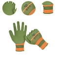 thumbnail image 6 of colaxi 2Pcs Work Gloves Anti Slip Breathable, Rubber Gloves, Gardening Gloves for Men Women, Construction Site Car Repair Garden Green, 6 of 10