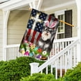 thumbnail image 5 of Miniature Schnauzer Easter American Flag - Garden Flag (11.5" x 17.5"), 5 of 9