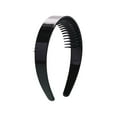 thumbnail image 5 of Tkrady black women's headbands fashion hair accessories tooth comb hairbands for women non slip hair hoops headband suitable for ladies and girls (Pack of 1), 5 of 5