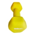 thumbnail image 1 of Mancuerna Wilson de Neopreno 5 LB Amarillo, 1 of 4