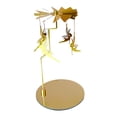 thumbnail image 2 of Abbracc Metal Rotating Candle Holder Candlestick Candle Storage Tray Modern Romantic Tea Elf Fairy, 2 of 9