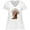 AA-White, variant on Inktastic Cowgirl Rodeo Western Boot Women's Plus Size V-Neck T-Shirt