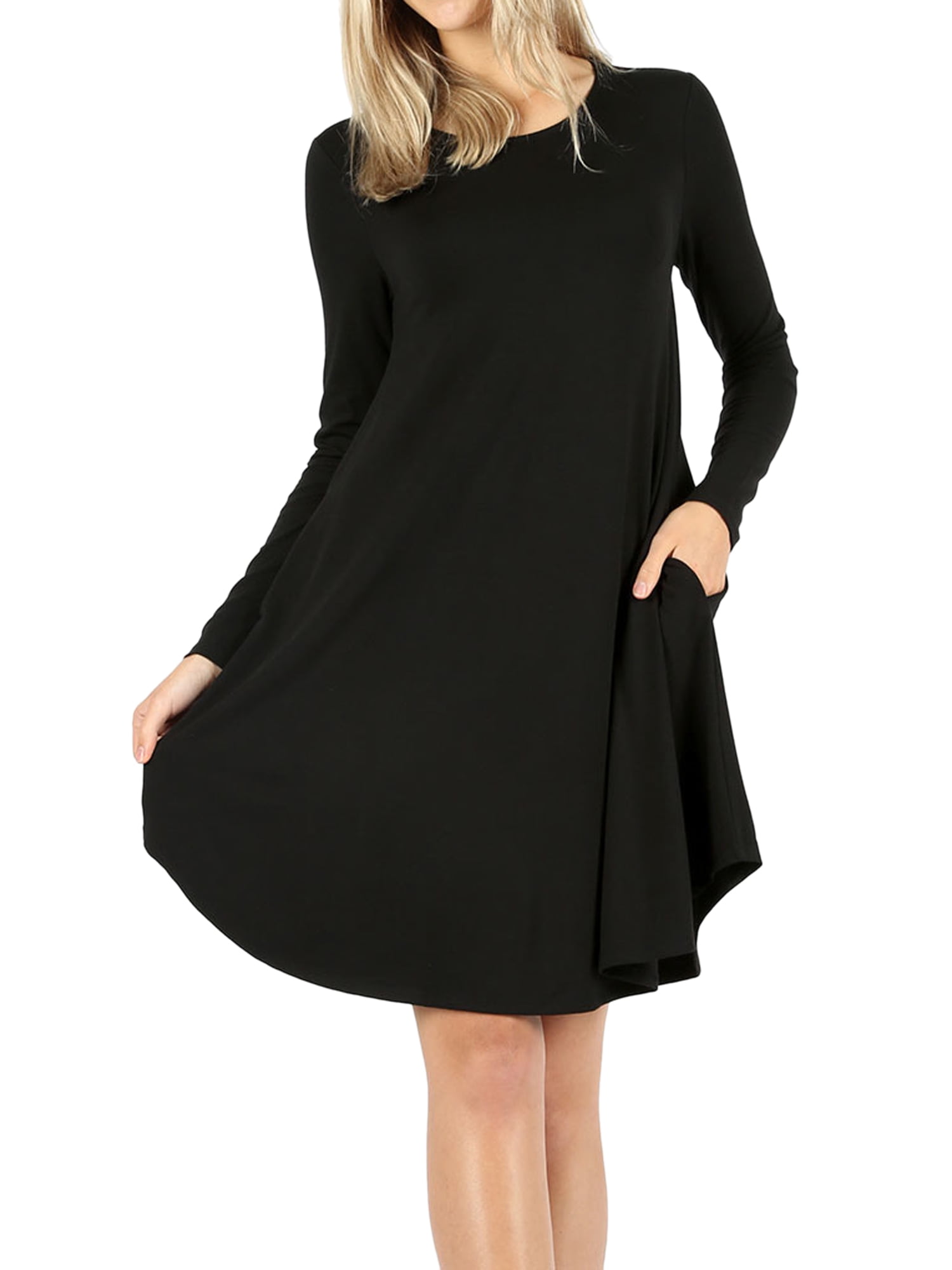 knee length tunic dress