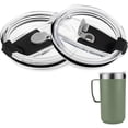 thumbnail image 1 of wonima44 2Pack Replacement Lids Compatible with Stanley 24oz 12oz Camp Mug, Spill Proof Insulated Cup Lid for Stainless Steel Coffee Mug（Cups NOT Included）, 1 of 1
