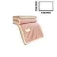 thumbnail image 3 of kchsji Fleece Blanket, Ultra Soft Extra Thick Double Layer Blanket, Cozy Warm Lightweight Throw Blanket for Bed Couch Sofa, All Season Flannel Blanket for Nap Office Travel and Home Decor, 3 of 6