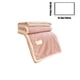 thumbnail image 3 of Manta De Franela Manta de franela rosa extra gruesa de doble capa, ideal para la cama, el sofá, la oficina o la siesta (1 pieza). Rkxzt, 3 of 9