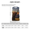 thumbnail image 4 of Pofeuu Yak Print Basketball Jersey, Shirts for Men Youth Basketball Jersey Crew Neck-4X-Large, 4 of 6
