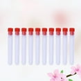 thumbnail image 3 of Raindrops Sewing Needle Case Tube Transparent 10Pcs 3.3x0.5in, 3 of 8
