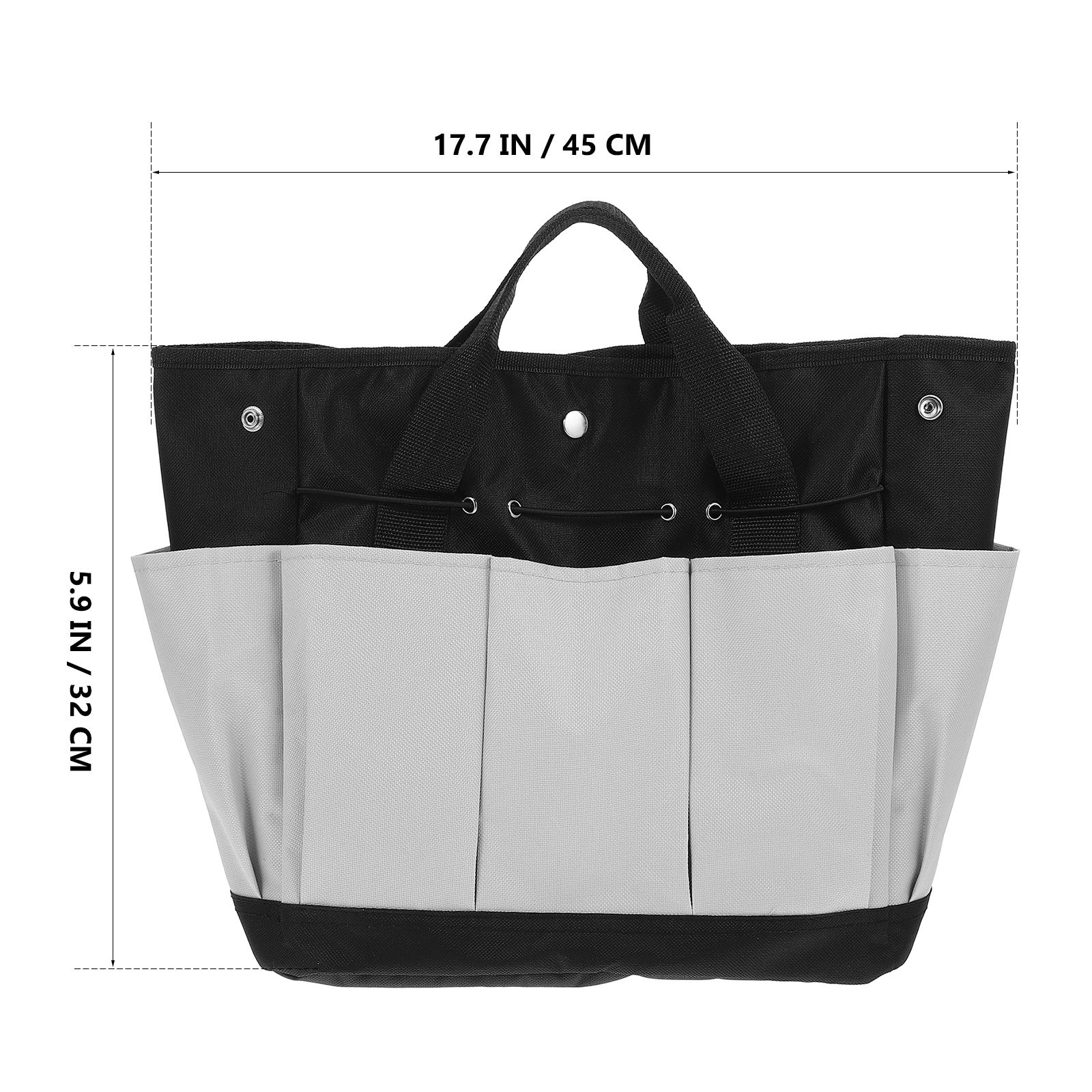 UPOUART Tools Bag Garden Tool Tote Bag Multi-compartment 1Set