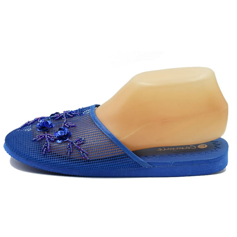 Royal blue deals floral shoes