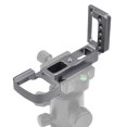 thumbnail image 1 of L-Plate Quick Release Plate Handle, Aluminum Alloy Metal Camera QR Bracket Mount Holder Hand Grip Adapter With 39mm Standard AS Interface For  A6400, 1 of 8