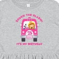 thumbnail image 4 of Inktastic Fire Truck Girl 3rd Birthday Girls Toddler Dress, 4 of 5