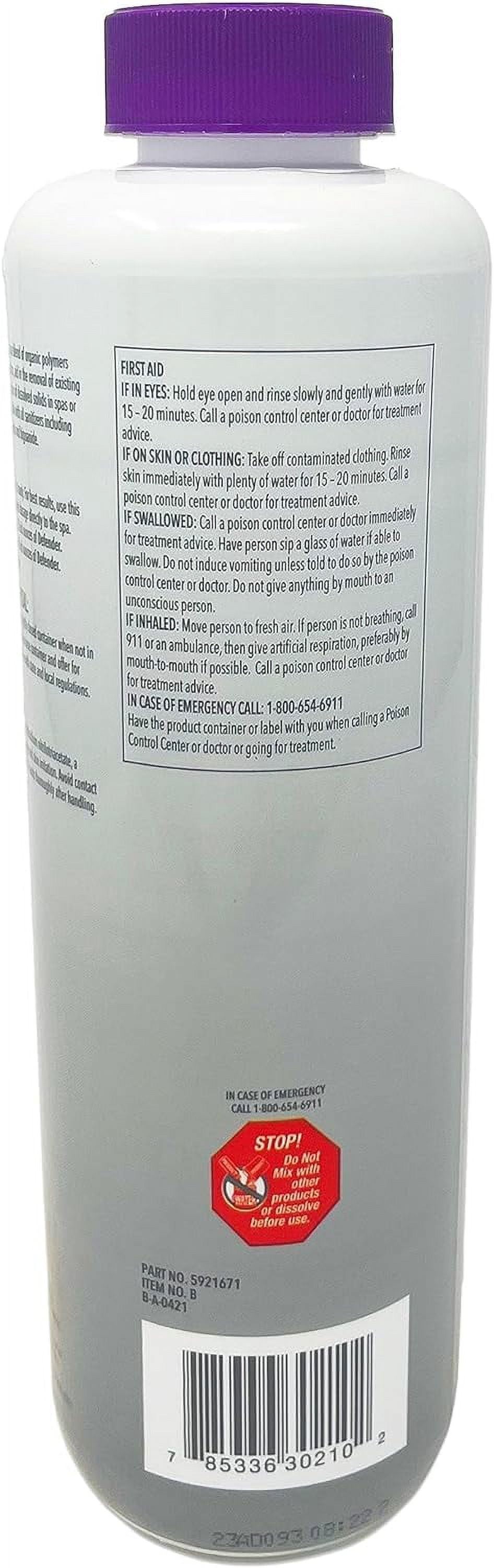 Leisure Time B-12 Defender for Spas and Hot Tubs 1 Quart 12 Pack