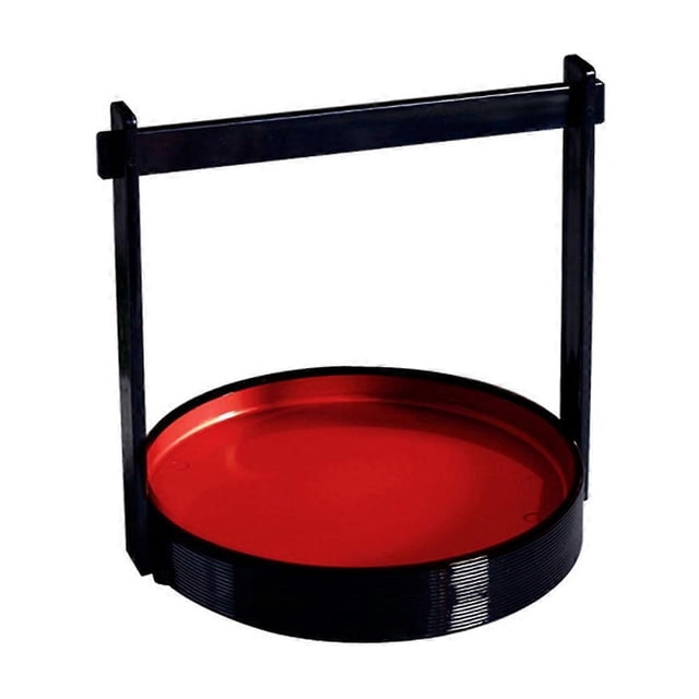 Handheld Sashimi Sushi Plate Snacks Teas Tray Salad Serving Tray Fruit Basket Party Hosting Display Plate Easy to Use golden XL