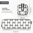 thumbnail image 3 of Fotbe Signal Icon Pattern Leather Pencil Case, Pencil Pouch with Durable Zipper, Compact and Stylish Organizer for Stationery, Art Supplies, Travel Essentials, 3 of 7
