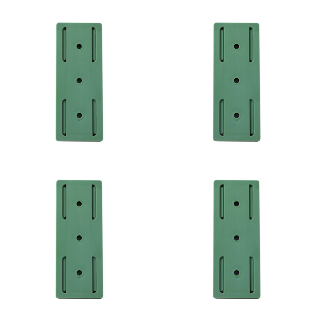 DQrwqpou Retenedor Enchufe Montado en La Pared Soporte Fijador Toma Corriente para El Sin Perforaciones (verde)