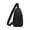 ZC-Black, variant on breaise Crossbody Small Sling Backpack Sling Bag for Women Men, Chest Bag Daypack Crossbody for Travel Sport Running Hiking