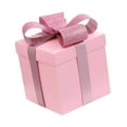 thumbnail image 4 of balikha Gift Box 7.87x7.87x7.87inch Party Favor Decorative Gifts Wrap with Ribbon Square Packaging Box for New Year Party Graduation Pink, 4 of 9