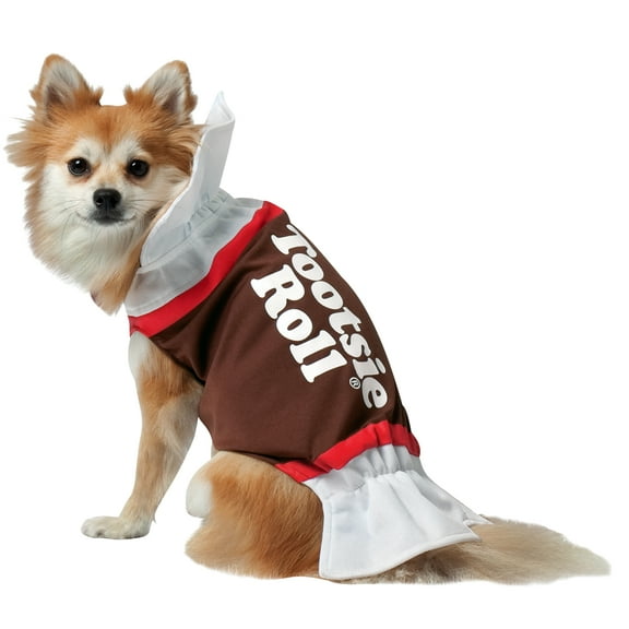 Tootsie Roll Dog Costme Xsmall