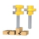 thumbnail image 3 of 2 Brocas de Carburo Cementado para Ranurar Bling Bling Vástago de 1/4 de Pulgada, 3 of 10