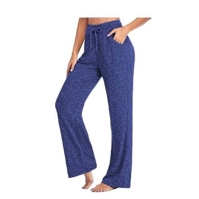 Pantalones casuales, pantalones de yoga de pierna ancha cruzada de Europa y América Calidad de nivel superior