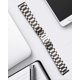 thumbnail image 2 of UBIUO Stainless Steel Watch Bands with Straight & Curved End 5 Color(Gold, Sliver, Black, Rose Gold, Gold-Silver Two Tone) 9 Size(12mm to 24mm) Valent, 2 of 4