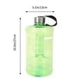 thumbnail image 4 of LOVEVER Bouteilles d'Eau de Rangement, Conteneurs de Motivation, Sans Bpa, Urgence, Gym, Gallon, Demi-Conteneur, Camping, Grand, 4 of 7